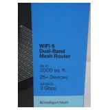 WIFI Router. Linksys Hydra 6 Dual-Band Mesh WIFI 6 Router