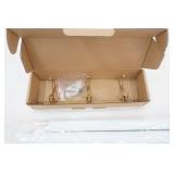 New 42-73 inch Shower Curtain Rod, Wall Mount 3-Hook Rack; Kitchen Knives, Stanley 16 ft Tape Measure