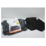 2 New Couch Covers. Grey & Black
