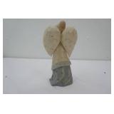 12.5" Snowflake Angel Resin Figurine