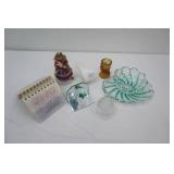 Vintage Glassware Collectibles & Home Decor Lot