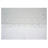 7ct Stemmed Glasses