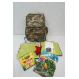 Boys Backpack and Contents: 2 New Attache for iPads, Crayola Markers