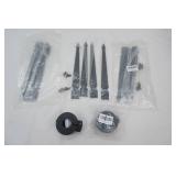 NEW Arrow Shaped Brackets and Hardware; NEW Door Handle Cover Locks