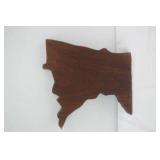 (2ct) New Finished Dark Walnut Wood Cutting Boards. Charcuterie Boards.
