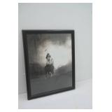Framed Photograph Reprint "The Sunset of a Dying Race" by Joseph K. Dixon