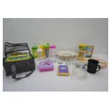 Divided Plates, Kids Water Bottles, Glass Glasses, Mugs, Self Heating Lunch Box