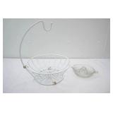 New Fruit Basket with Banana Hanger & Glass Juicer