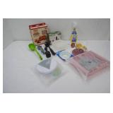 New Magnetic Salt & Pepper Shaker Set, Other New Kitchenware, Lysol All purpose Cleaner and Inserts, 3-Piece Jar Opener Kit and more