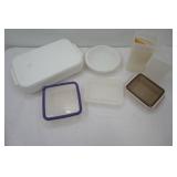 Tupperware Containers with Lids. Microwave Cooking Containers