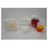 Large Tupperware Containers w/Lids, Small Food Storage Containers, iGloo water cooler