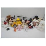TY Collectibles, Teddy Bear Furniture and Other Vintage Plush Animals