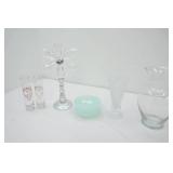 Vintage Avon, Vintage Pressed Clear Glass Vase, Snowflake Suncatcher and More