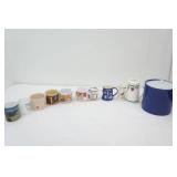 Vintage Collectible Mugs, Ceramic Pitchers, Ice Bucket