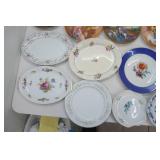 Vintage Fine China and Collectible Plates Lot