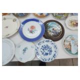 Vintage Fine China and Collectible Plates Lot