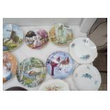 Vintage Fine China and Collectible Plates Lot