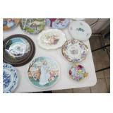 Vintage Fine China and Collectible Plates Lot