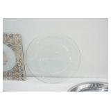 Vintage International Silver Co Chippendale Platter; Vintage Irvinware, Vintage International Decorator Stainless Steel and more