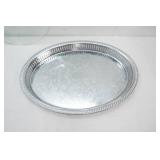 Vintage International Silver Co Chippendale Platter; Vintage Irvinware, Vintage International Decorator Stainless Steel and more