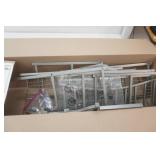 Bathroom Shelf. Over-The-Toilet. Complete with hardware and instructions. Satin Nickel Finish