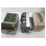 Vintage Slide Reel & Projector; Vintage Kodak Movie Projector; Vintage Brandi Automatic Cashier