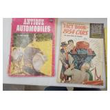 Vintage Books and Antique Automobile Magazines