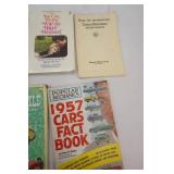 Vintage Books and Antique Automobile Magazines
