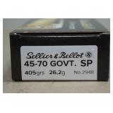20 Sellier & Bellot .45-70 Gov
