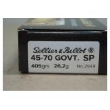 20 Sellier & Bellot .45-70 Gov
