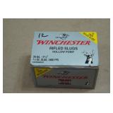 12 Winchester 20 Gauge 2-3/4" HP Rifled Slugs