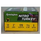 10 Remington Nitro Turkey 12 Gauge 3" 6 Shot Shotshells