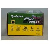 10 Remington Nitro Turkey 12 Gauge 2-3/4" 4 Shot Shotshells