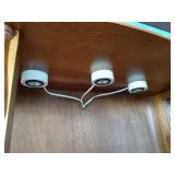 Vintage Wood & Glass Cabinet