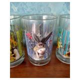 Set of (4) McDonalds Shrek Glasses