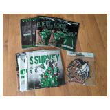 Fighting Sioux Lot - Magazines & New Large Embroidered Emblem
