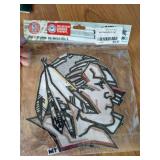 Fighting Sioux Lot - Magazines & New Large Embroidered Emblem