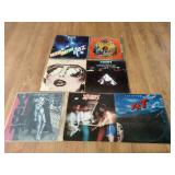 (7) Vintage LP Albums - 70s Rock