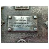 Brass Budweiser Belt Buckle