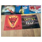 (5) Vintage LP Albums - 70s Rock