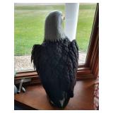 Tall Metal Eagle Figurine