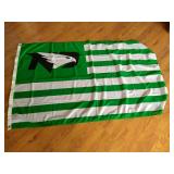 UND Fighting Hawks Flag