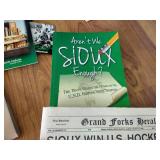 Large Misc Fighting Sioux Lot - Ticket Stubs, Stickers, Etc