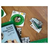 Large Misc Fighting Sioux Lot - Ticket Stubs, Stickers, Etc