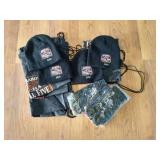 Red Baron Final Five Lot - Caps, Bags, Etc