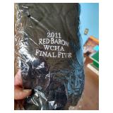 Red Baron Final Five Lot - Caps, Bags, Etc