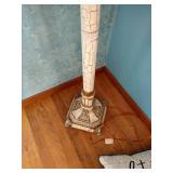 Tall Floor Lamp With Heavy Fabric Shade