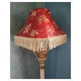 Tall Floor Lamp With Heavy Fabric Shade
