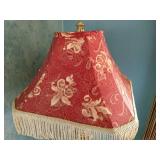 Tall Floor Lamp With Heavy Fabric Shade