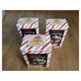 (3) Vintage Coca-Cola Candy Cane Steins - NIB
